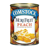 Comstock&nbsp;Pie Filling Or Topping&nbsp;More Fruit Peach Full-Size Picture